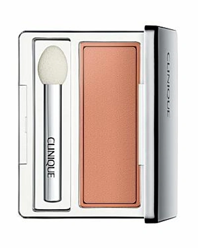 Shop Clinique All About Shadow Single, Soft Shimmer In Peach Pop