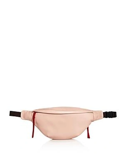 Shop Elizabeth And James Leather Belt Bag In Pink