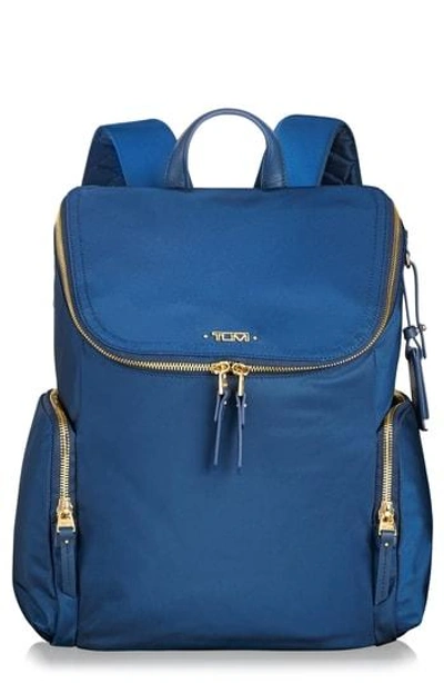 Shop Tumi Voyageur Lexa Nylon Backpack - Blue In Ocean Blue