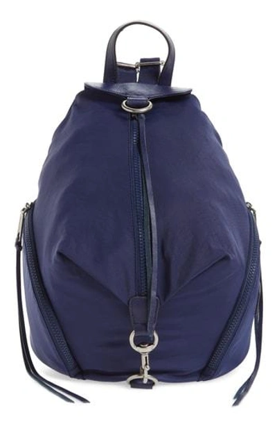 Shop Rebecca Minkoff Julian Nylon Backpack - Blue In True Navy