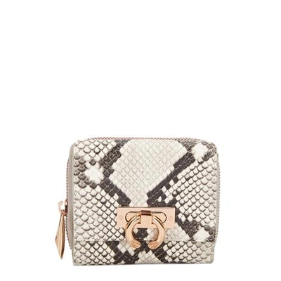 Shop Amanda Wakeley The Jagger With O Lock In Mineral Python