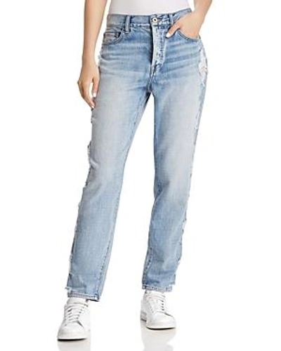 Shop Pistola '90s Roller Distressed High-rise Boyfriend Jeans In Feel It Still
