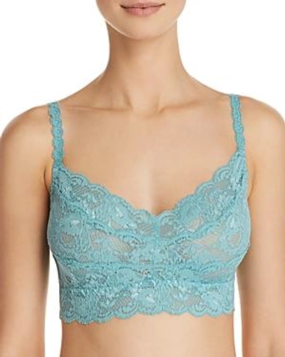 Shop Cosabella Never Say Never Sweetie Soft Bra In Dusty Turq