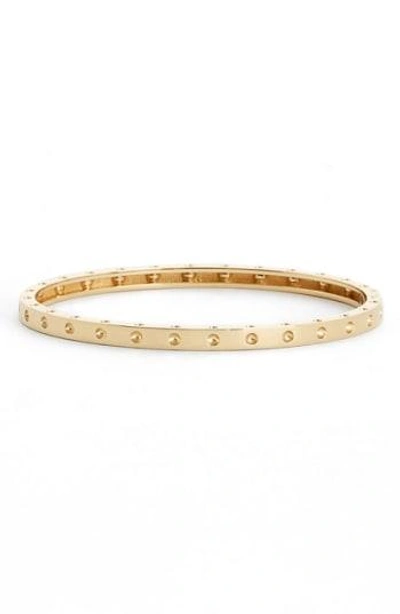 Shop Roberto Coin 'symphony - Pois Moi' Ruby Bangle In Yellow Gold