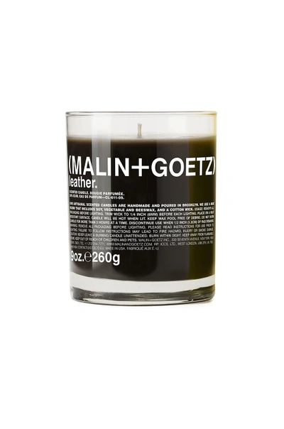 Shop Malin + Goetz Leather Candle In N,a