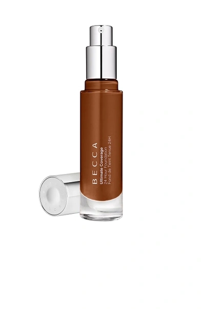 Shop Becca Cosmetics Ultimate Coverage 24 Hour Foundation In Walnut