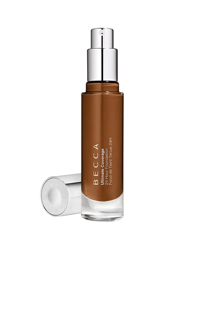 Shop Becca Cosmetics Ultimate Coverage 24 Hour Foundation In Sienna