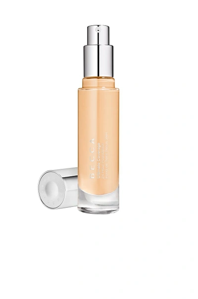 Becca Cosmetics Ultimate Coverage 24 Hour Foundation Porcelain 1n2 1.01 oz/ 30 ml In Porcelain
