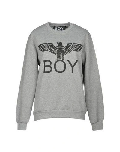 Shop Boy London Sweatshirts In Light Grey