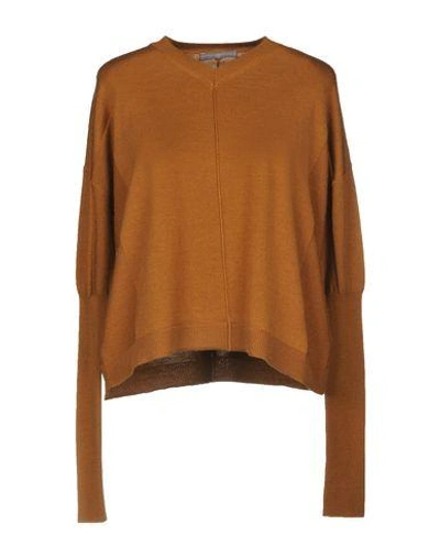 Shop High Sweaters In Brown