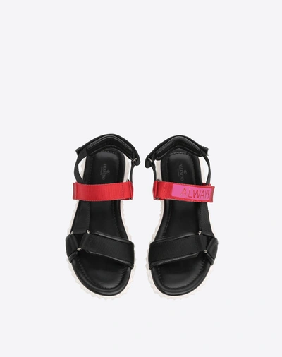 Shop Valentino Coordinates Sandal In Black