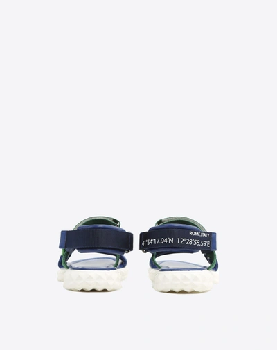 Shop Valentino Coordinates Sandal In Blue