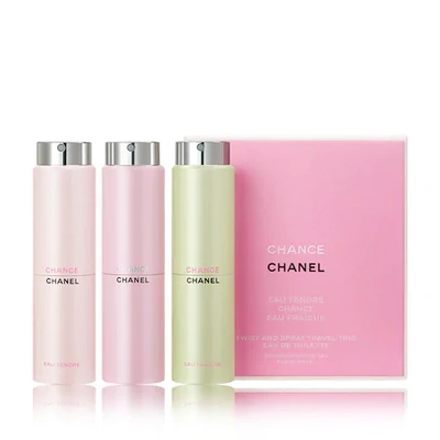 Chanel Chance Twist & Spray Travel Trio 3 X 0.7 oz/ 20 ml