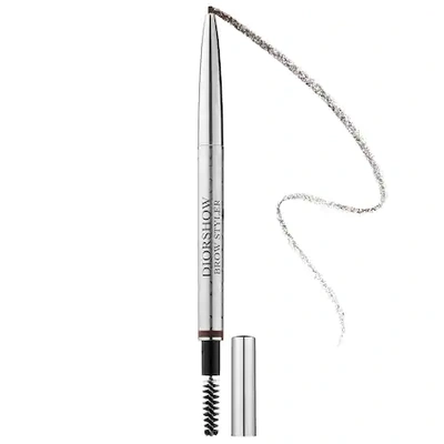 Shop Dior Show Brow Styler Ultra-fine Precision Brow Pencil 002 Universal Dark Brown 0.003 oz/ 0.085 G