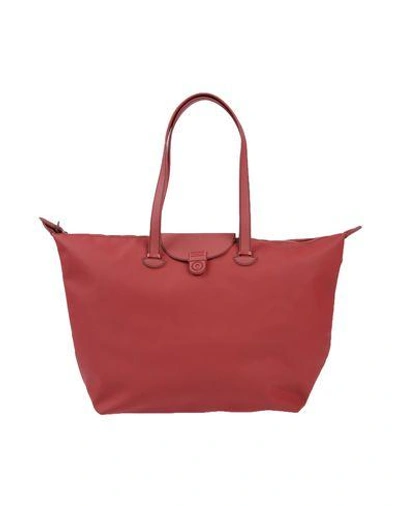 Shop Mandarina Duck Handbag In Brick Red