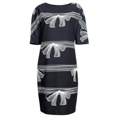 Shop Nissa H-line Dress With Short Sleeves