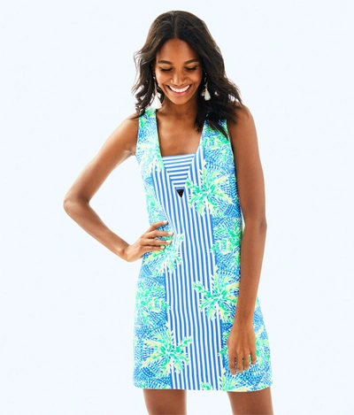 Lilly Pulitzer Chiara Shift Dress In Bennet Blue Tropic Like Its Hot Engineered Dress ModeSens