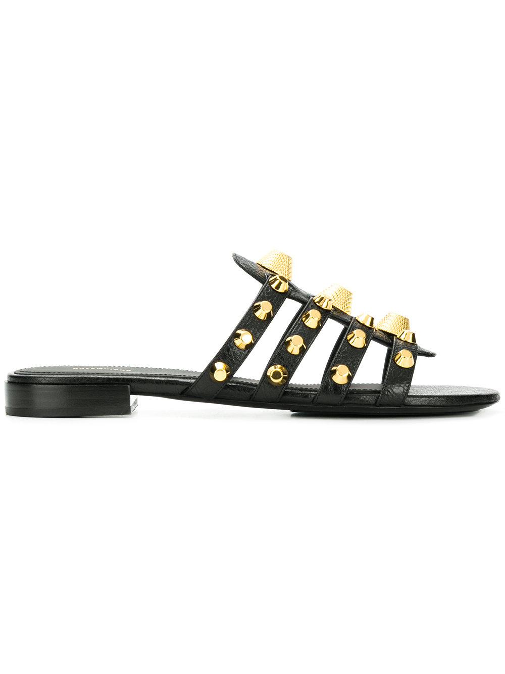 balenciaga giant studded sandals