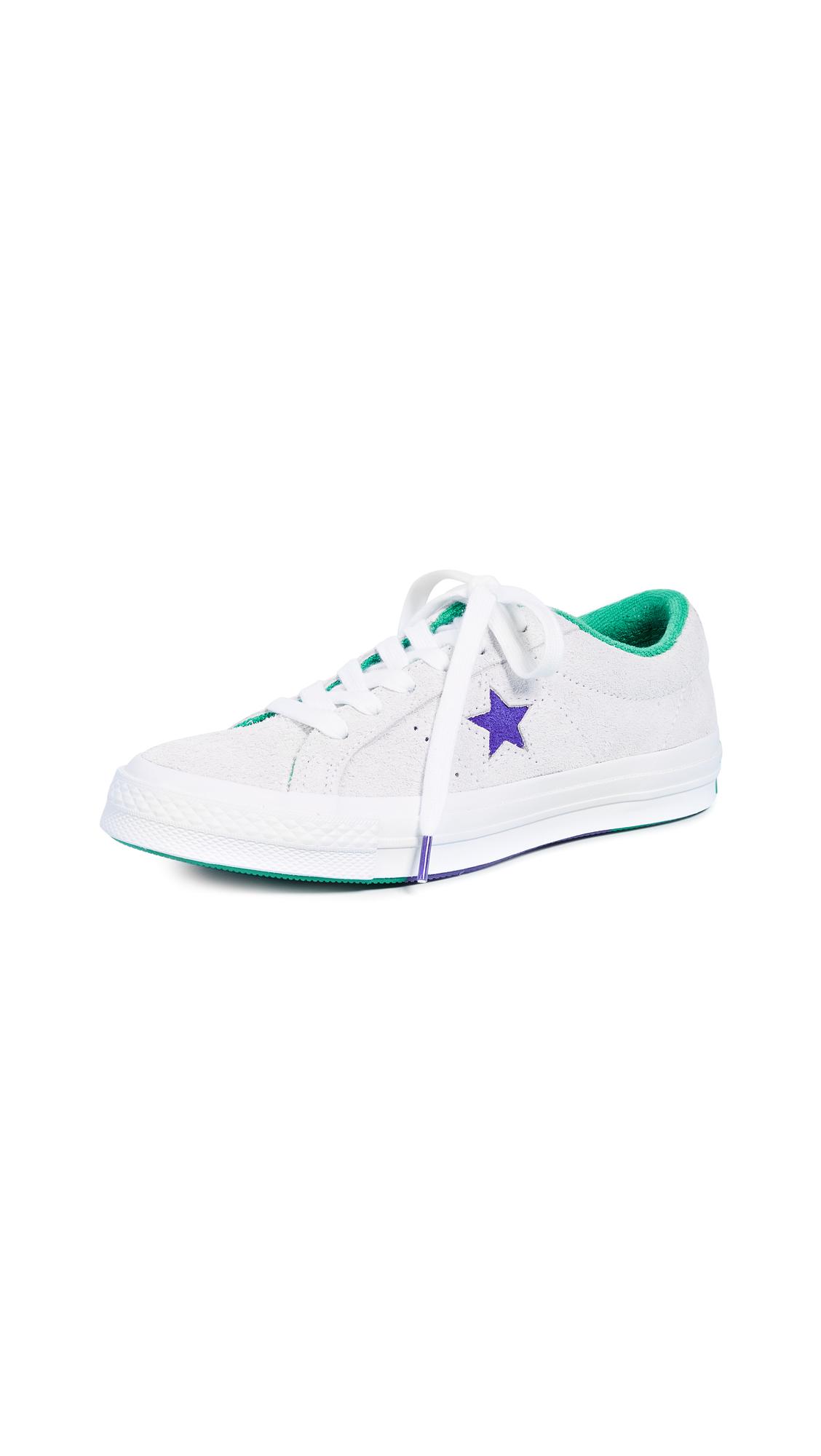converse one star ox purple