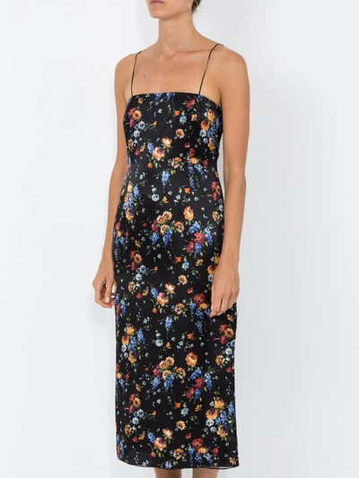 Shop Adam Lippes Floral-print Cami Dress