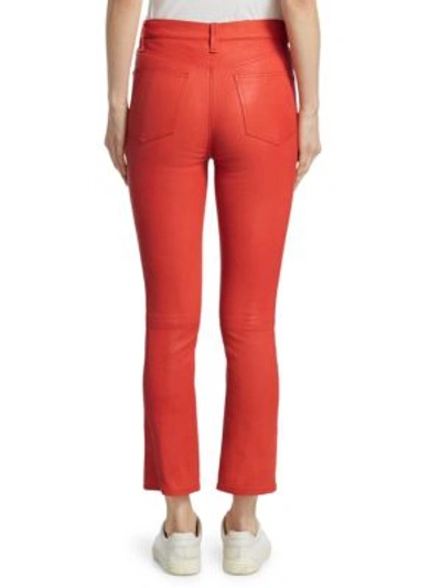 Shop Rag & Bone Hana Skinny Pants In Red