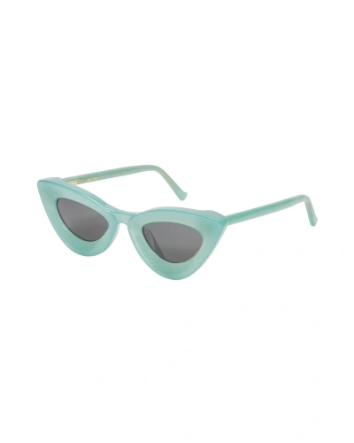 Shop Grey Ant Cat Eye Sunglasses In Green-lt