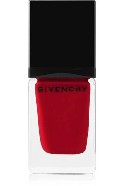 Shop Givenchy Nail Polish - Carmin Escarpin 09 In Red