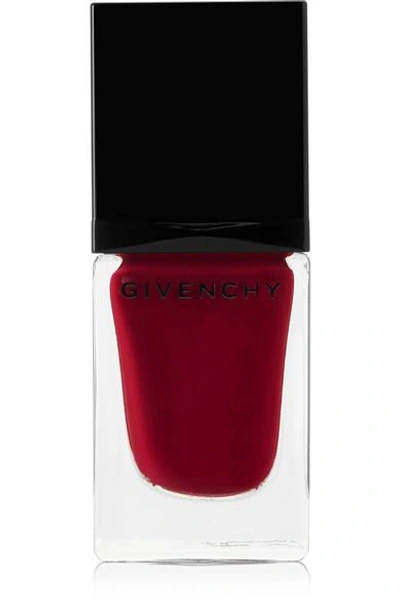 Shop Givenchy Nail Polish - Grenat Initie 08 In Burgundy