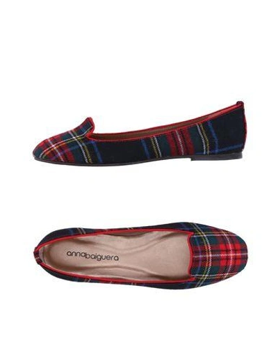 Shop Anna Baiguera Loafers In Red
