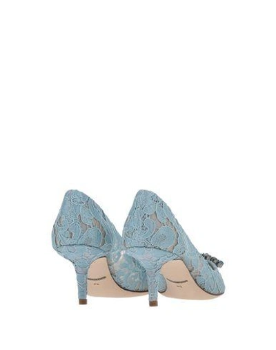 Shop Dolce & Gabbana Pump In Azure