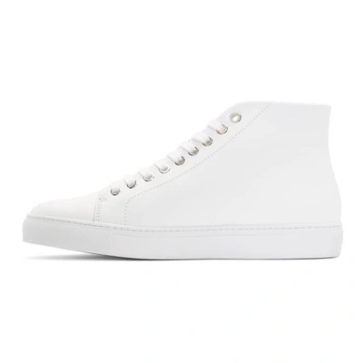 Shop Versus White Lion High-top Sneakers In F030n White