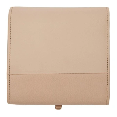 Shop Chloé Chloe Pink Indy Square Wallet In 6j5 Cementp