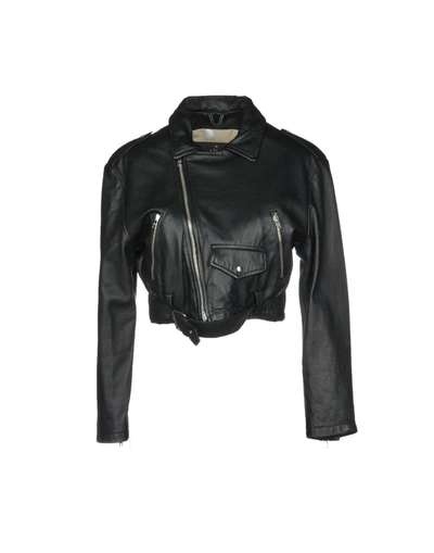 Shop Wlg By Giorgio Brato Jackets In Black