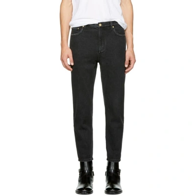 Shop 3.1 Phillip Lim / フィリップ リム 3.1 Phillip Lim Black Tapered Cropped Jeans In Ba001 Black