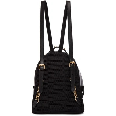 Shop Fendi Black Mini 'bag Bugs' Zaino Backpack