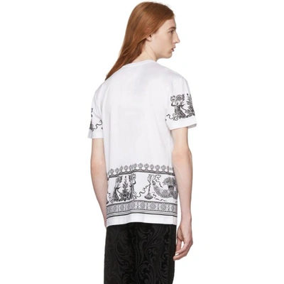 Shop Versace White Medusa T-shirt In A911 White