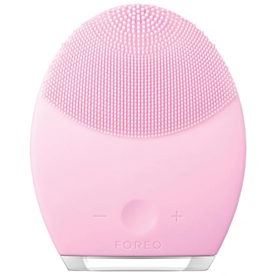 Shop Foreo Luna 2 Facial Cleansing Brush For Normal Skin In Pink