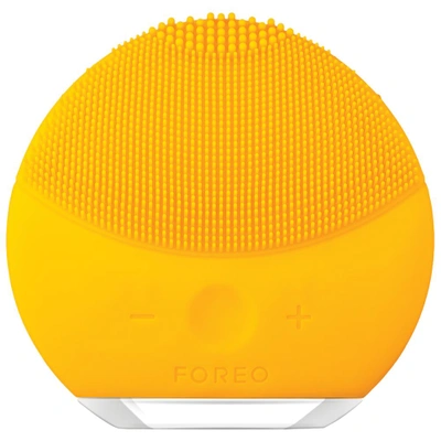 Shop Foreo Luna Mini 2 Facial Cleansing Brush For All Skin Types Sunflower Yellow