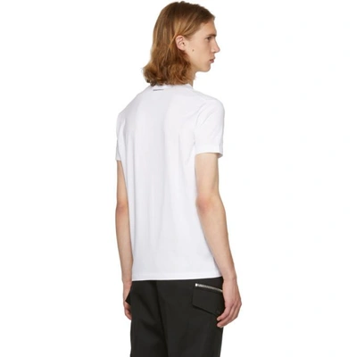 Shop Dsquared2 White Big Icon T-shirt In 100 White