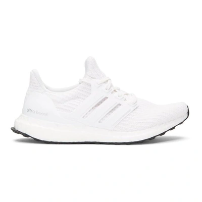 Shop Adidas Originals White Ultraboost Sneakers