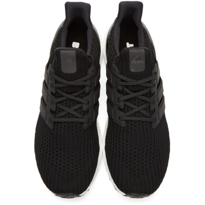 Shop Adidas Originals Black Ultraboost Sneakers In Cblk/cblk