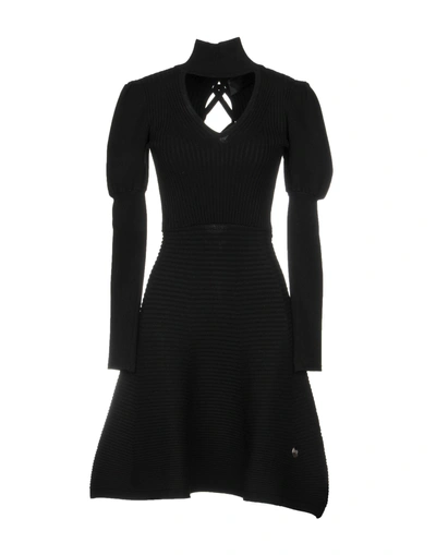 Shop Philipp Plein Short Dresses In Black