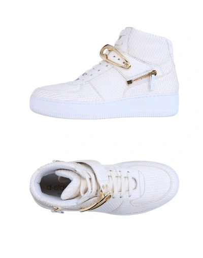 Shop D-sde Sneakers In White