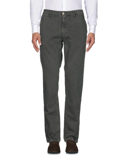 Shop 7 For All Mankind Casual Pants In Dark Green