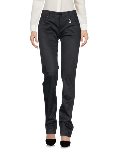 Shop Armani Jeans Woman Pants Black Size 24 Cotton, Elastane