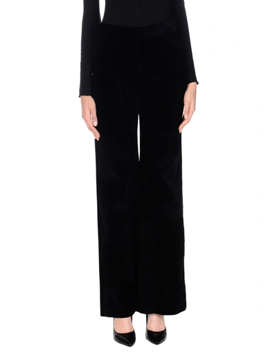 Shop Victoria Victoria Beckham Pants In Black