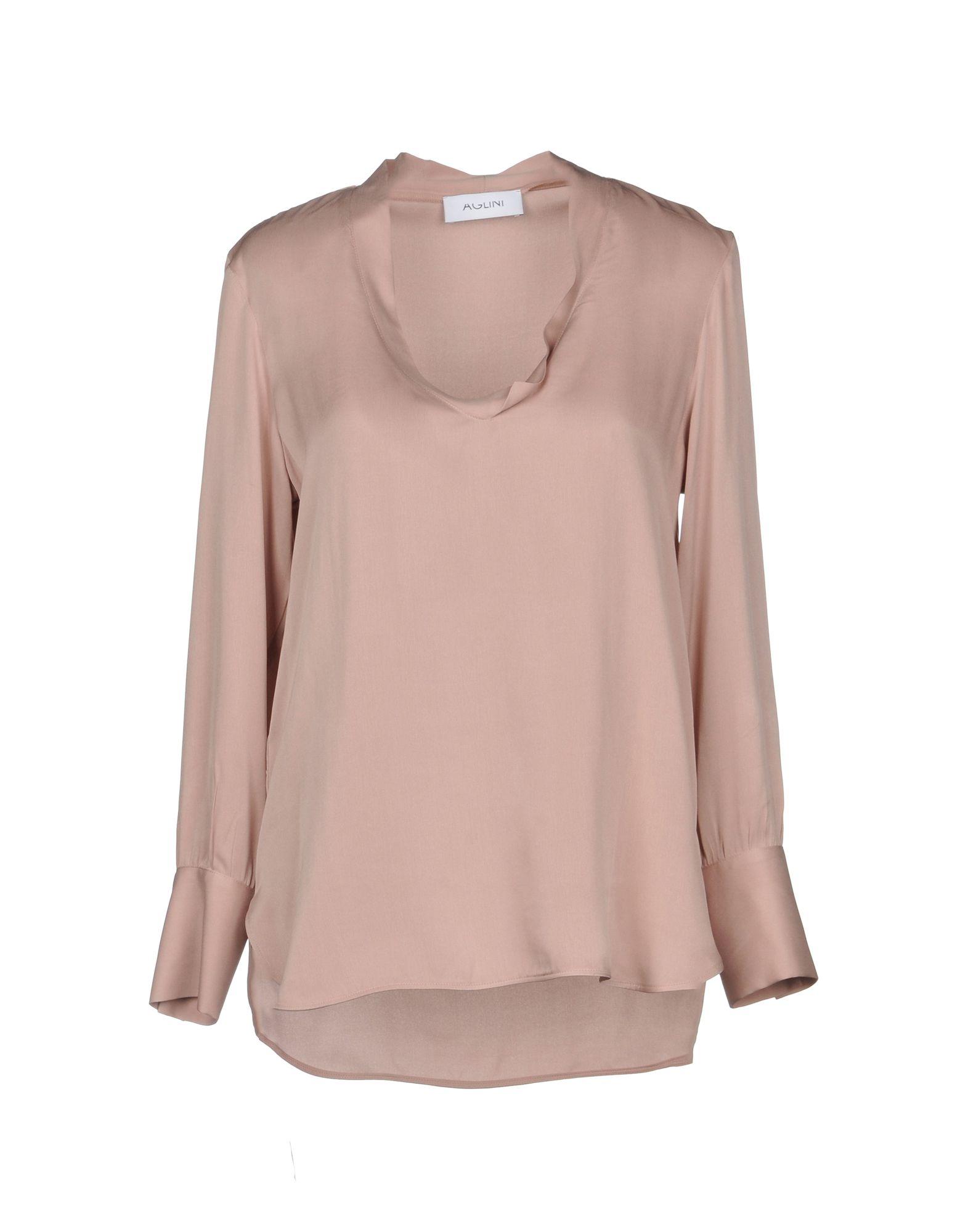 Aglini Blouse In Pink | ModeSens