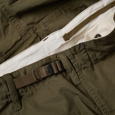 Shop Beams Plus Six Pocket Military Pant In Green