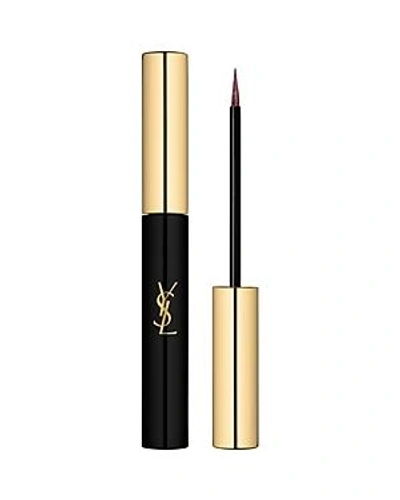 Shop Saint Laurent Couture Eyeliner, Night 54 Fall Collection In 5 Burgundy