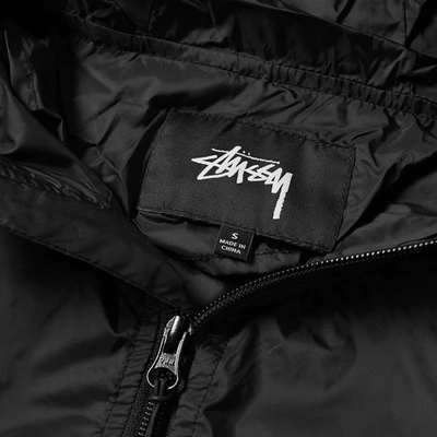 Shop Stussy Sport Nylon Jacket In Black